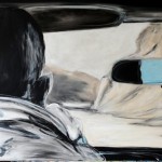 ''ROAD'' 140x60cm acrylics